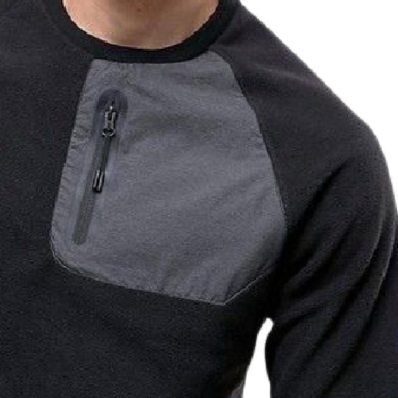 Men's Classic Crew Neck Polar Fleece Sweatshirt 9268188643512