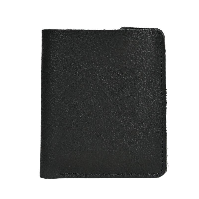 Men's Vintage Top Layer Cowhide Distressed Wrinkled Wallet 9880240095416