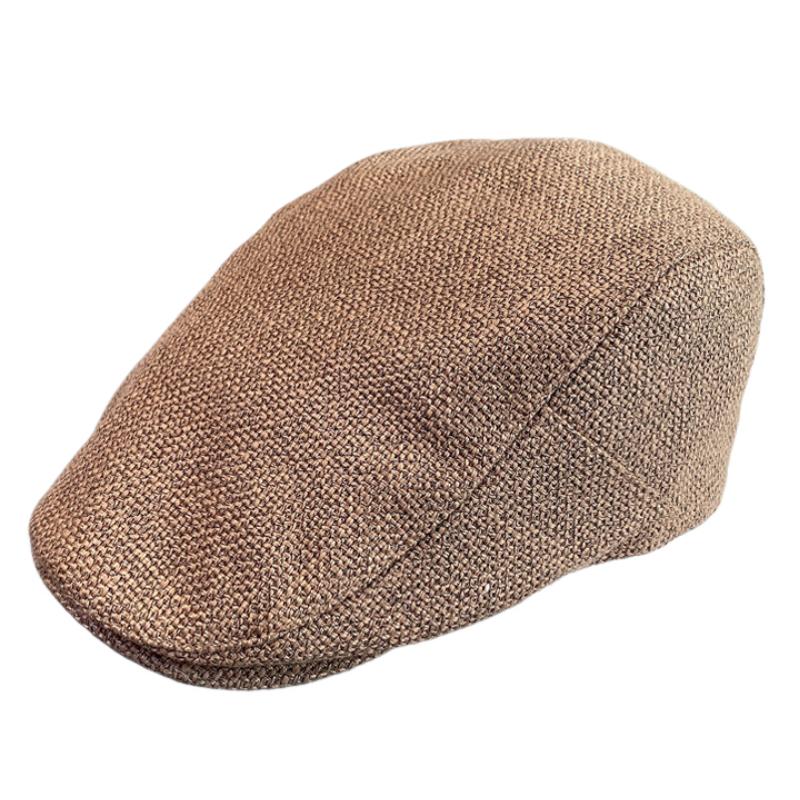 Men's Vintage Front Cotton Linen Beret 9877926707384