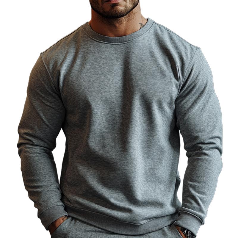 Men's Retro Casual Crewneck Sweatshirt 9880236032184