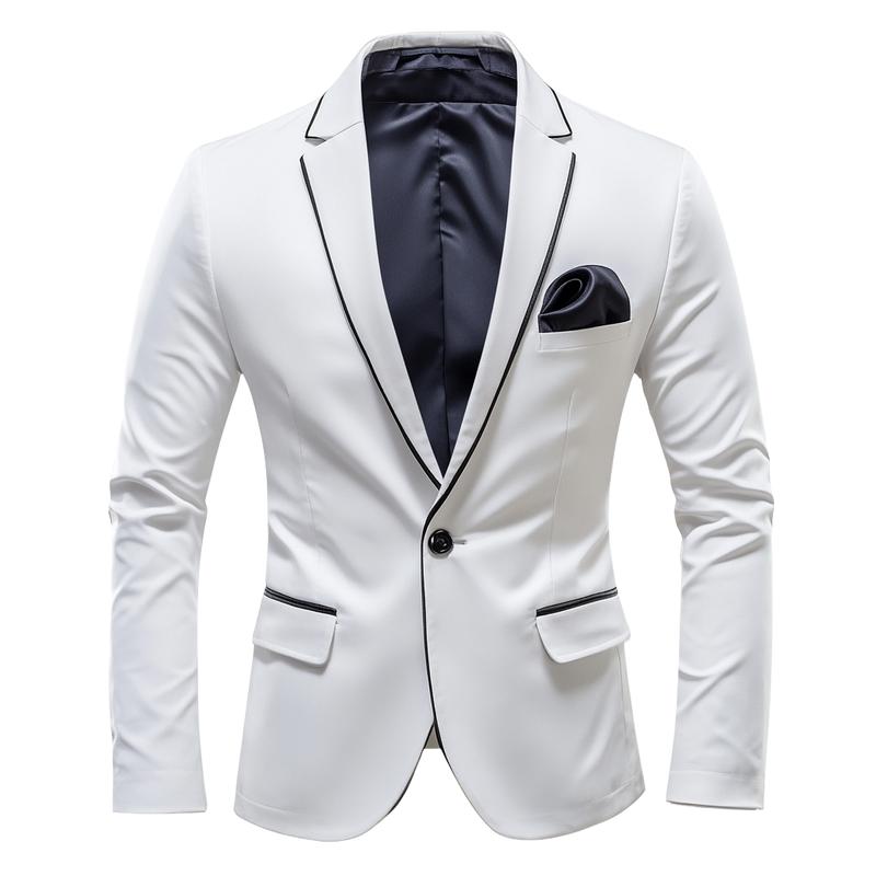 Men's Simple Single Button Blazer 9877927362744